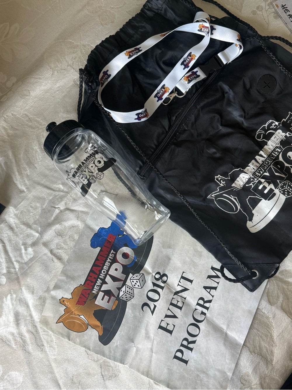 ULTRA RARE 2018 Warhammer New Hobbyist Expo Exclusive Swag Bundle